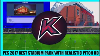 PES 2017  NEW REALISTIC STADIUM PACK 2023 [upl. by Sanford]