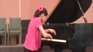 Prokofiev Toccata in D Minor Op11  Anna Yakura 11 years old 20131005 [upl. by Triplett]