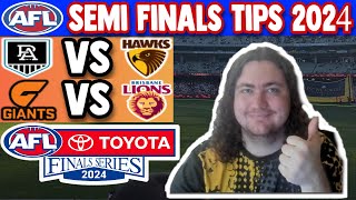 AFL Semi Finals Tips 2024 [upl. by Elsy714]