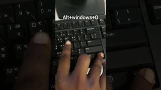 shortcut key for onscreen keyboard asmr windows keyboardshortcuts computer [upl. by Noramac901]