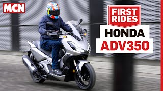 The Honda 2022 ADV350 combines the best bits of a motorcycle and scooter  MCN Review [upl. by Leveridge408]