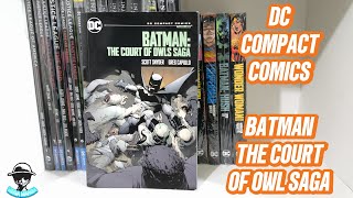 DC Compact Comics  Batman The Court of Owl Saga Review  Mega Manga [upl. by Tella]