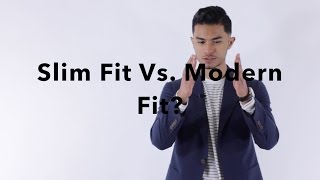 What Exactly is Slim Fit Modern Fit amp Tailored Fit [upl. by Samale]