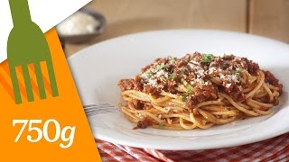 Spaghetti à la bolognaise  750g [upl. by Natsirc]