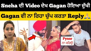 Sneha katyal di video dekh gagan ne vi krta sneha nu reply  sneha katyal  gagan lally vlogs [upl. by Teeter301]