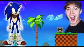 ZEALOUS DOES SONIC THE HEDGEHOG STUNTS IN REAL LIFE [upl. by Ayekram772]