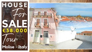 HOME in the HISTORICAL ITALIAN HILLTOP TOWN only 15 min from MOLISE BEACHES  Virtual Tour [upl. by Eima]