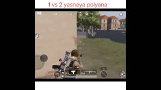 yasnaya polyana 1 vs 2 short bgmi pubg viral [upl. by Anaer]