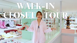 WALKIN CLOSET TOUR 2023 [upl. by Mohsen]