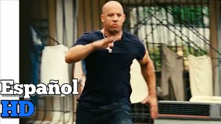 Rapidos y Furiosos 5  Escena Toretto Brian y Mia intentan escapar de Hobbs  Español Latino HD [upl. by Novaj]