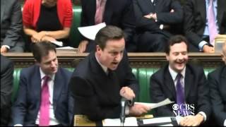 Cameron calls Parliament member a quotmuttering idiotquot  RAW VIDEO [upl. by Latif]