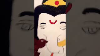 Ganesh ji ki drawing virl video short [upl. by Nirro]