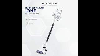 Electrova Vaclife Series Handheld Vacuum Cleaner ETiOne [upl. by Licec365]