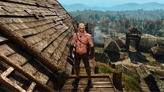 Only players with 300 focus can notice this hidden passages with unique weapon  Witcher 3 [upl. by Marabelle]