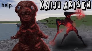 Playing Kaiju Arisen  Roblox [upl. by Geiss]