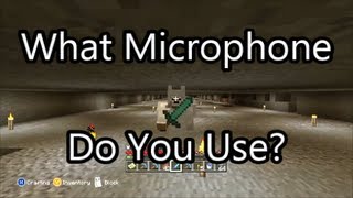 Minecraft Xbox 360  What Microphone Do You Use description [upl. by Irrehc918]