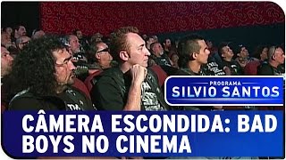 Câmera Escondida Bad boys no cinema [upl. by Anuat]