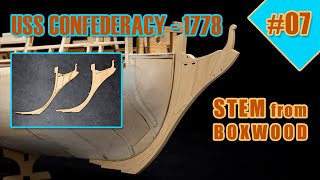 The biggest and most difficult ship model kit  07  USS CONFEDERACY  STEM [upl. by Nathan]