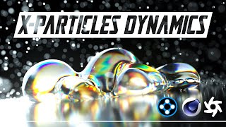 Cinema 4D Tutorial Create Dynamic Waterdrops using XParticles and Octane [upl. by Stenger]