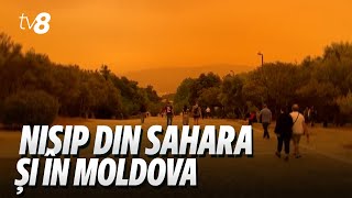 Nisip din Sahara și în Moldova Picăturile de ploaie cu praf nu prezintă pericol pentru sănătate [upl. by Ellehcsor]