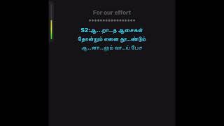 Pottuvaitha oru vatta nilla karaoke for male and female singers [upl. by Irej233]