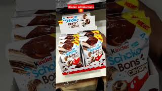 New box unboxing  schoko bons  kinder joy  kinder schoko bons  unboxing  chocolate lover [upl. by Akinit931]