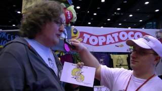 C2E2 Interview  Topatoco  KC Green [upl. by Burnley456]