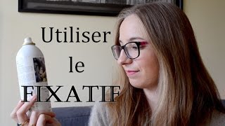 Comment utiliser le fixatif pour pastels secs [upl. by Aivatahs]