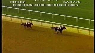 Ruffian  1975 Coaching Club American Oaks [upl. by Gina109]