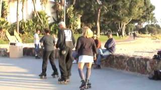 Roller Skate Dance Instructional Video  Part 2 of 3 [upl. by Redvers]