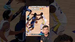 La deportividad en el baloncesto🤯‼️nba baloncesto nbaespaña [upl. by Eleonore]