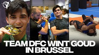 Team DFC Wint Goud in Brussel Grappling Industries [upl. by Eornom]