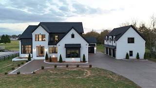 TOUR INSIDE A LUXURY HOME WITH A 6 CAR GARAGE ON OVER AN ACRE  25M [upl. by Dyal]