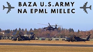 Baza wojskowa US Army na lotnisku EPML Mielec [upl. by Seroled]