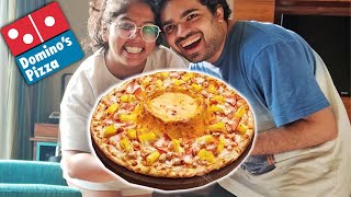 Is CHEESE VOLCANO PIZZA Worth The HYPE [upl. by Esela]