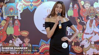 Shreya Shankers introduction at Miss India Bihar 2019 auditions [upl. by Phyllida]