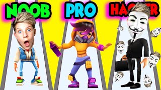 Can We Go NOOB to PRO to HACKER in SUBWAY SURFERS Prezley [upl. by Tips975]