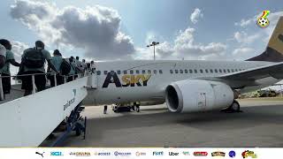 BLACK STARS DEPART FOR MOROCCO AHEAD OF AFCON QUALIFIER AGAINST NIGER [upl. by Epperson]