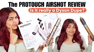 DYSON AIRWRAP DUPE 🤔 Reviewing the Protouch Airshot All in 1 Hair Multistyler [upl. by Pilloff360]