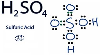 H2SO4 Lewis Structure How to Draw the Lewis Structure for H2SO4 [upl. by Narag]