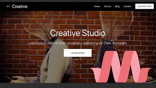 Build an Agency Website Theme With Materialize CSS 100 [upl. by Pesek]