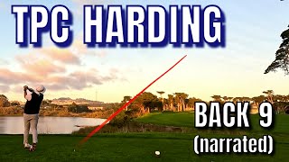 TPC Harding  Back 9  VLOG [upl. by Richey]