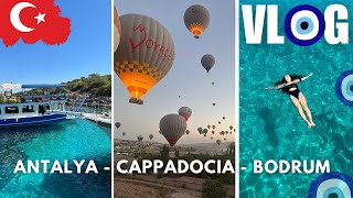 2 SEMAINES EN TURQUIE  Bodrum Cappadoce et Antalya [upl. by Esinert]