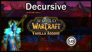 UD  Decursive addon vanilla wow [upl. by Sidonia]