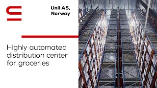 Unil AS Norway Highly automated distribution center for groceries [upl. by Rambert]