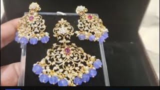 Haasvika 1gram gold jewellery  LIve video  Book now 9618284188 [upl. by Libre]