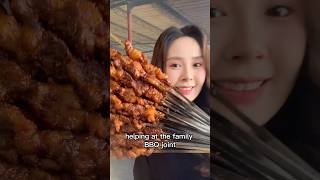 Hami BBQ Goddess Part II trending viralvideo fyp yummy beauty [upl. by Eisseb]