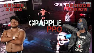 Live Pro Wrestling Grapple Pro Episode 35 11623 Dakoda Orion vs Asher Zero [upl. by Ttirb]