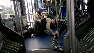 Community Transit Fare Enforcement Arrest June 9 2018 722 PM [upl. by Deelaw]