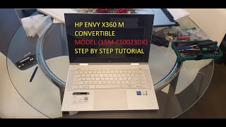 HP ENVY X360 M CONVERTIBLE MODEL 15MES0023DX LCD Screen Replacement DYI Easy Step By Step Guide [upl. by Breanne]